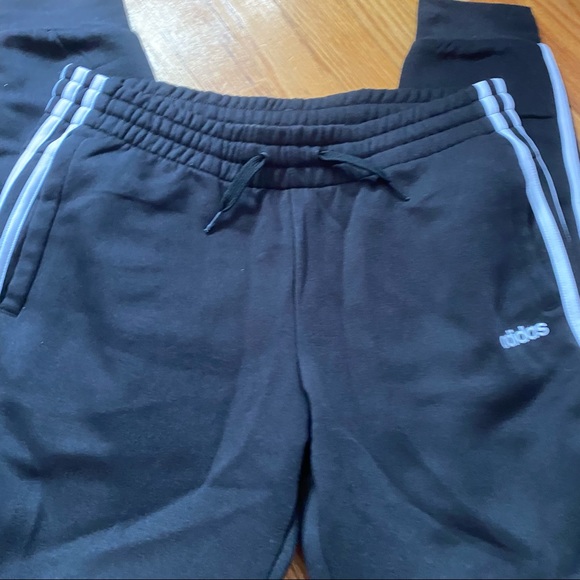 Adidas Fleece Joggers - Picture 3 of 4